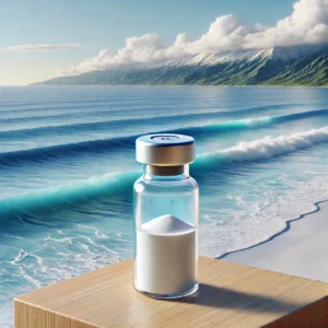 vial - tropical beach